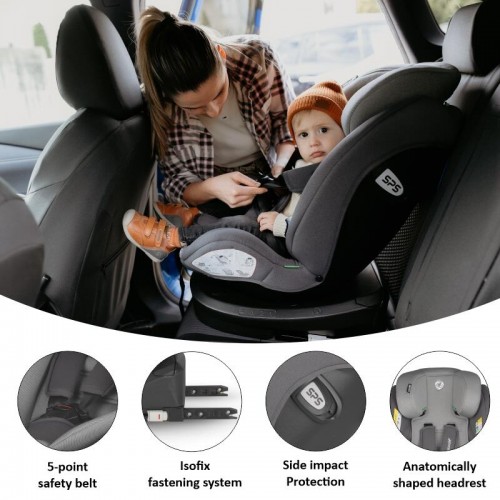 Coccolle седиште NYOTA i-Size (40-150 cm) moonlit grey