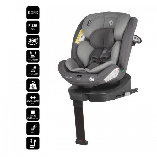 Coccolle седиште SIDRA i-Size (40-150 cm) diamond black