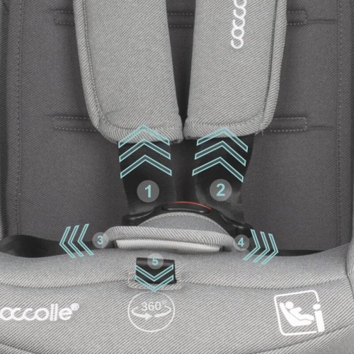 Coccolle седиште SIDRA i-Size (40-150 cm) moonlit grey