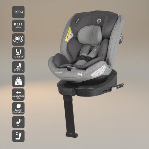 Coccolle седиште SIDRA i-Size (40-150 cm) moonlit grey