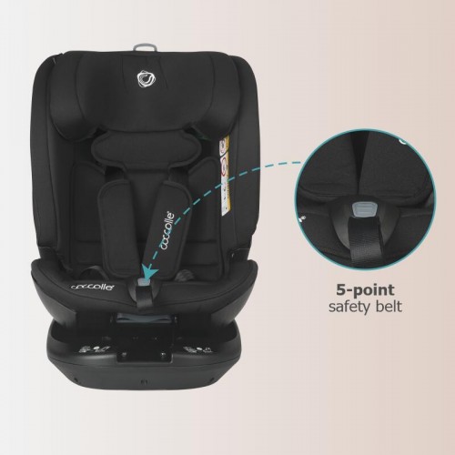 Coccolle седиште VELSA i-Size (40-150 cm) jet black