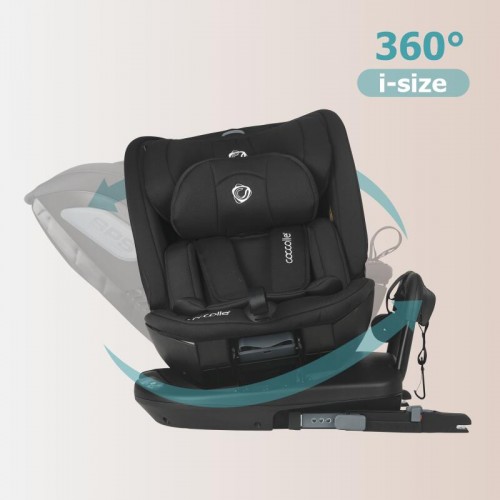 Coccolle седиште VELSA i-Size (40-150 cm) jet black