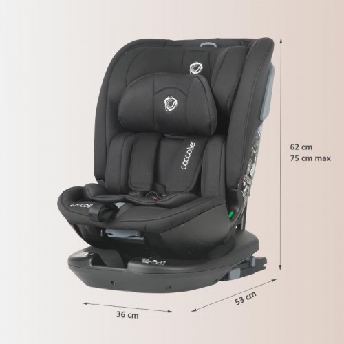 Coccolle седиште VELSA i-Size (40-150 cm) jet black