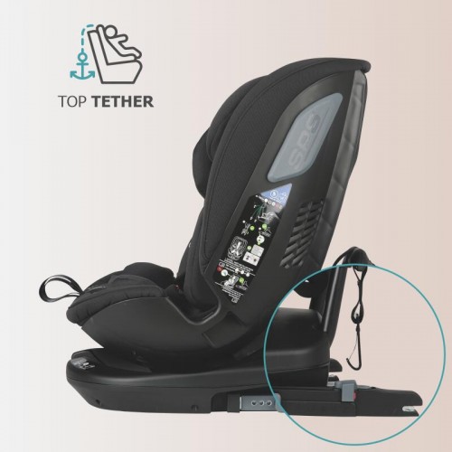 Coccolle седиште VELSA i-Size (40-150 cm) jet black