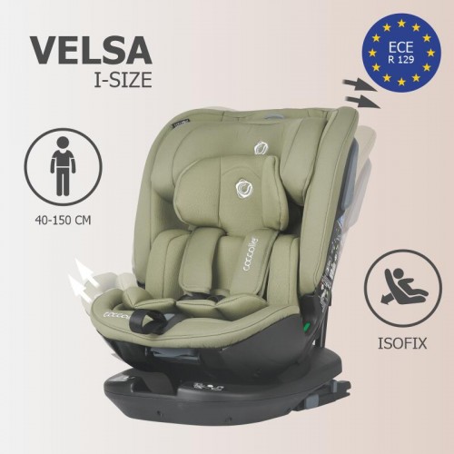 Coccolle седиште VELSA i-Size (40-150 cm) moss green