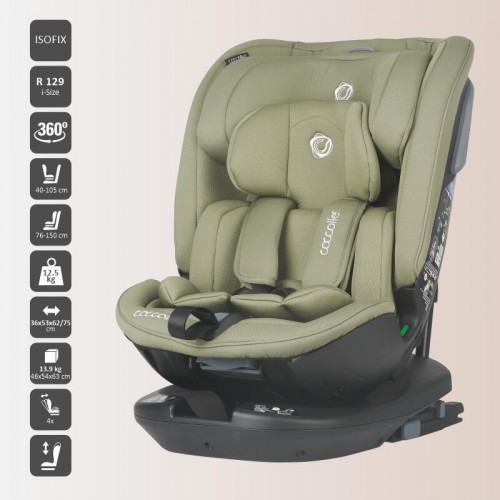 Coccolle седиште VELSA i-Size (40-150 cm) moss green