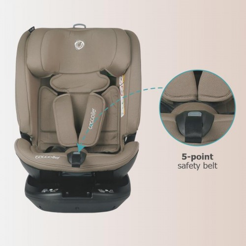 Coccolle седиште VELSA i-Size (40-150 cm) taupe brown