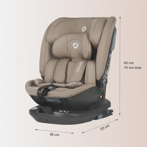 Coccolle седиште VELSA i-Size (40-150 cm) taupe brown