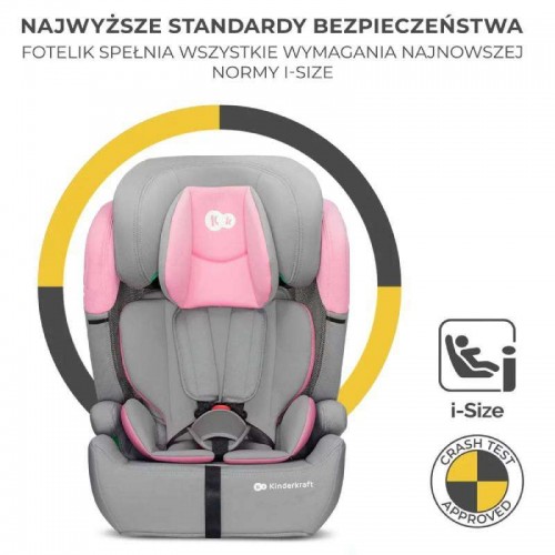 Kinderkraft седиште за во кола - COMFORT UP I-SIZE 76-150CM black