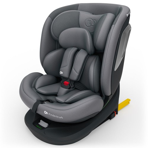 Kinderkraft седиште I-GROW2 PLUS I-SIZE 40-150 cm 0-36 kg isofix grey
