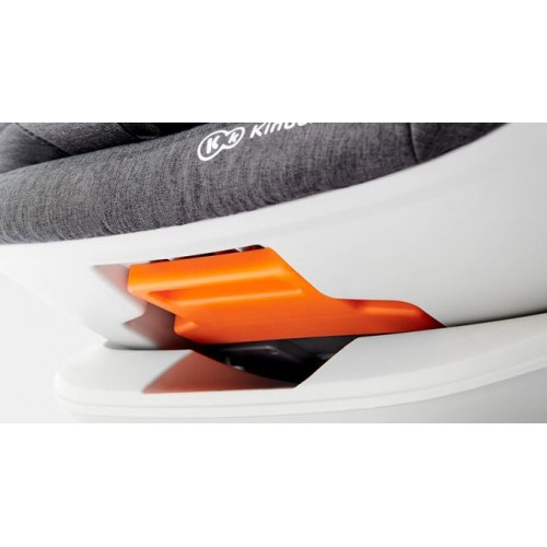 Kinderkraft седиште ONETO3 black/grey 9-36kg isofix