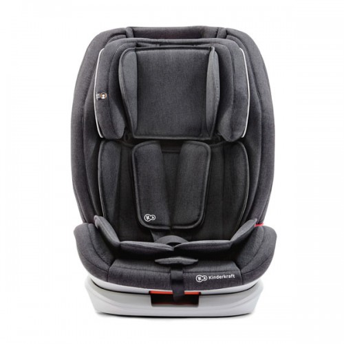 Kinderkraft седиште ONETO3 black/grey 9-36kg isofix