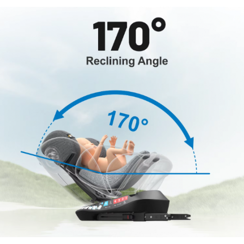 Liberta седиште SIRIUS2 0-36kg 360° ISOFIX black 
