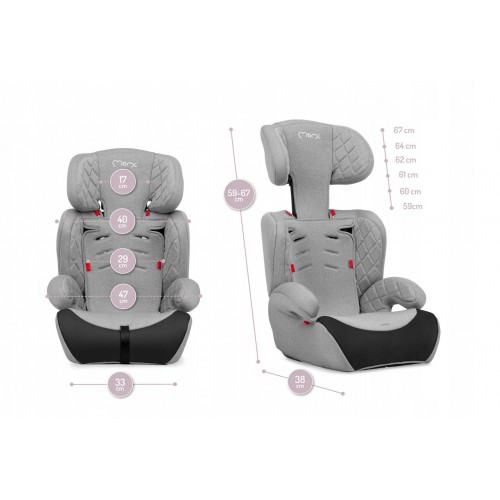 MoMi AXO седиште за во кола black