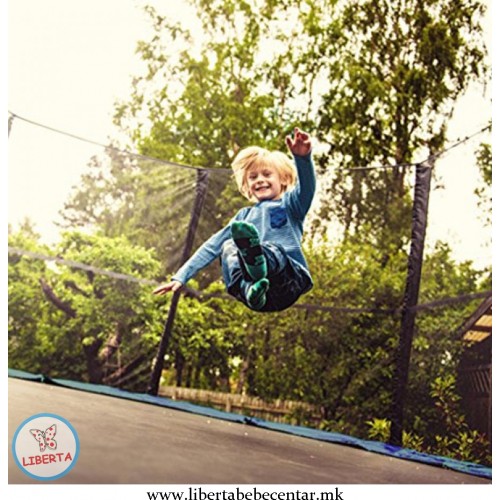 Трамболина со скалички (Ширина:2.44m Висина: 2.05m)