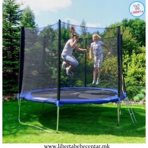 Трамболина со скалички (Ширина:2.44m Висина: 2.05m)