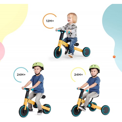 Kinderkraft трицикл 3 in 1 4TRIKE silver grey