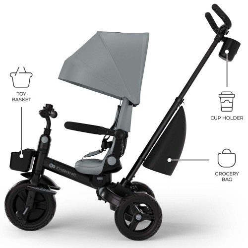 Kinderkraft трицикл AVEO 2 (5 in 1) grey