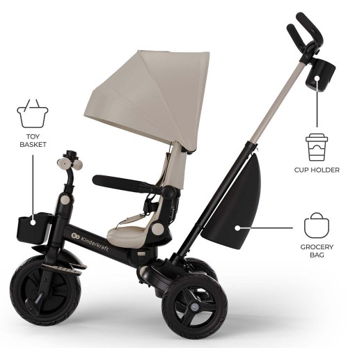 Kinderkraft трицикл AVEO 2 (5 in 1) beige