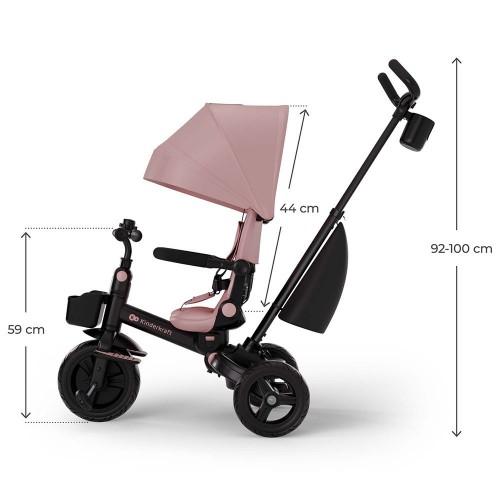 Kinderkraft трицикл AVEO 2 (5 in 1) pink