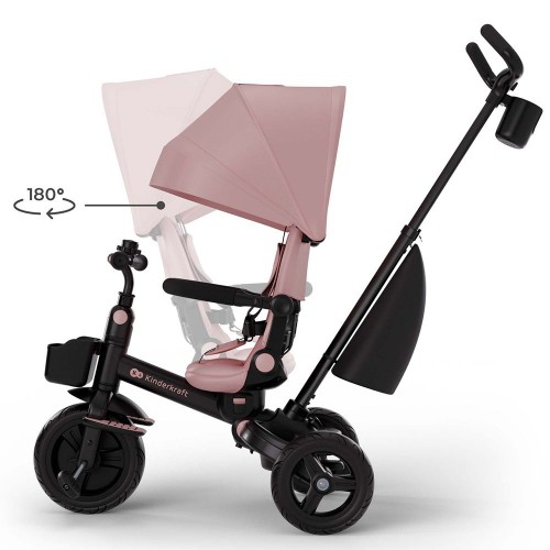 Kinderkraft трицикл AVEO 2 (5 in 1) pink