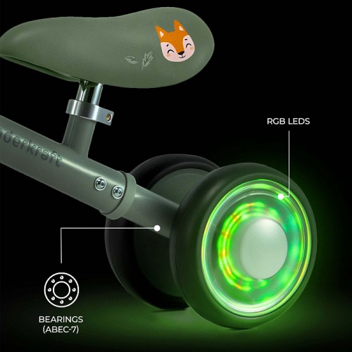 Kinderkraft баланс туркало - CUTIE FLASH green