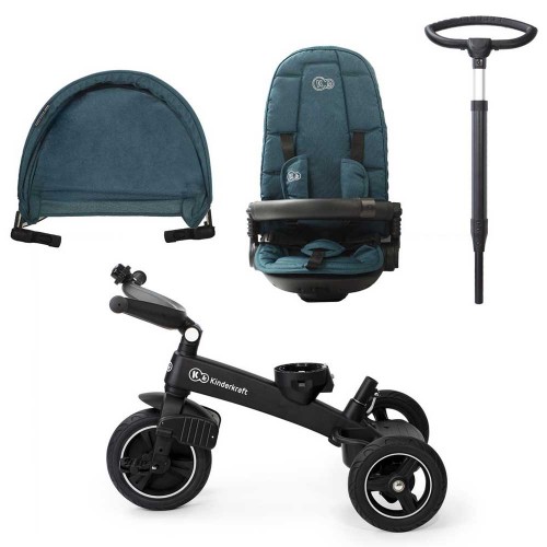 Kinderkraft трицикл EASY TWIST (5 in 1) midnight green