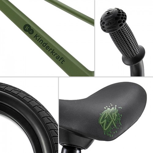 Kinderkraft баланс велосипед ETER green