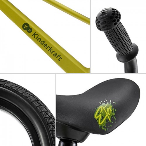Kinderkraft баланс велосипед ETER lime