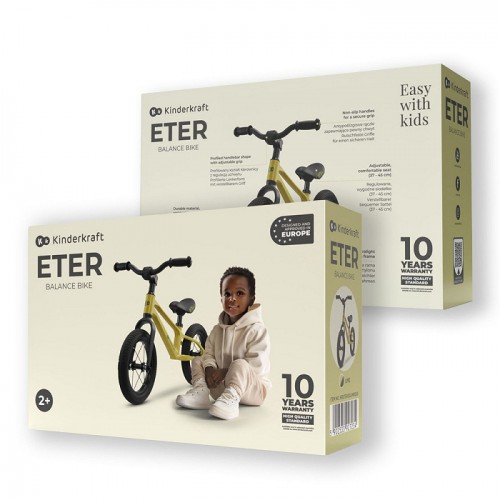 Kinderkraft баланс велосипед ETER lime