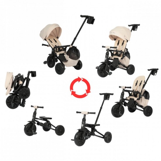 QPlay трицикл NOVA MAX (6 in 1) beige