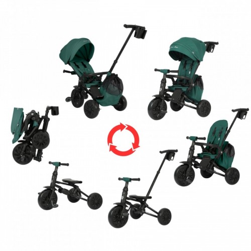 QPlay трицикл NOVA MAX (6 in 1) green