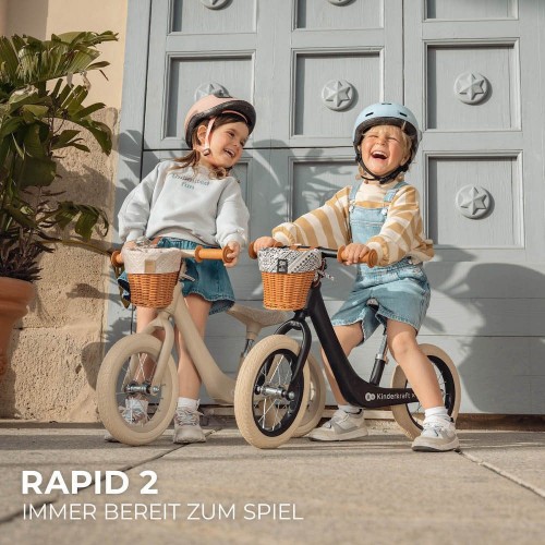 Kinderkraft баланс велосипед RAPID 2 BIZUU black