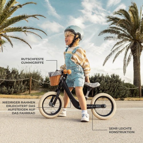 Kinderkraft баланс велосипед RAPID 2 BIZUU black