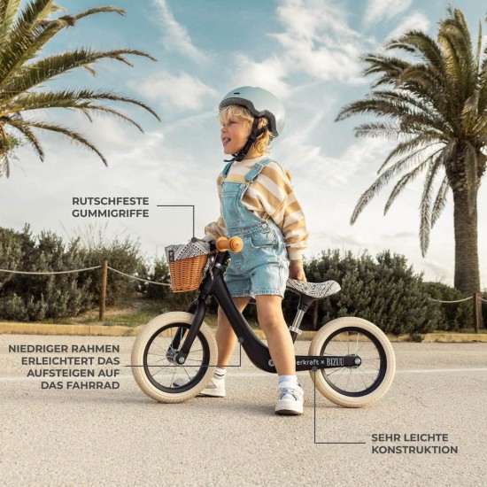 Kinderkraft баланс велосипед RAPID 2 BIZUU black Kinderkraft баланс велосипед RAPID 2 BIZUU black