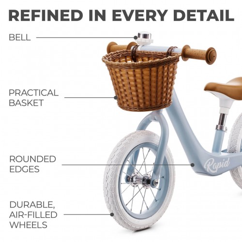 Kinderkraft баланс велосипед RAPID 2 blue breeze