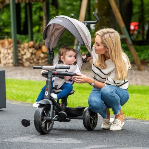 QPlay трицикл RITO STAR grey