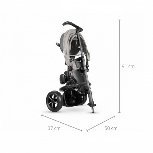 QPlay трицикл RITO STAR grey