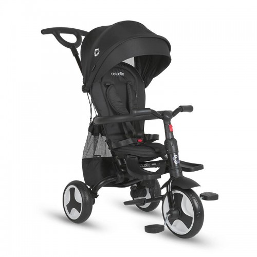 Coccolle трицикл на склопување SPECTRA PLUS (5 in 1) jet black 2025