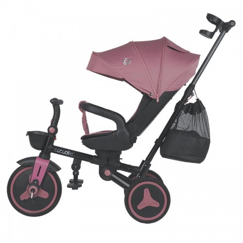 Coccolle мултифункционален трицикл URBIO PLUS smoked pink