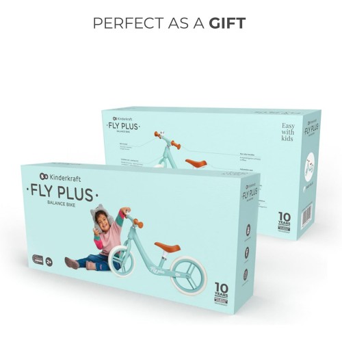 Kinderkraft баланс велосипед FLY PLUS baby blue