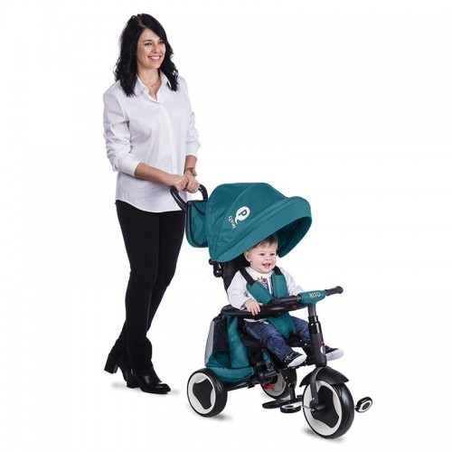 QPlay трицикл RITO PLUS turquoise