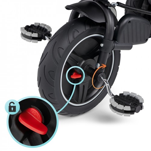 Kinderkraft трицикл SPINSTEP (5 in 1) grey