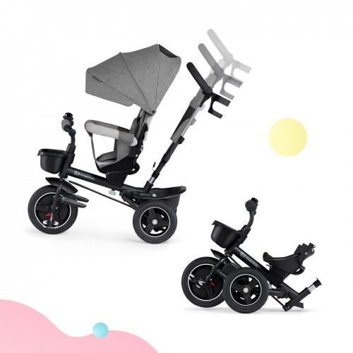 Kinderkraft трицикл SPINSTEP (5 in 1) grey