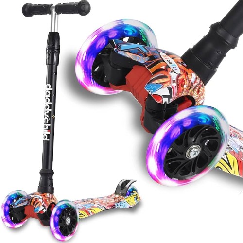 LIBERTA Тротинет за деца - GRAFITI L blue