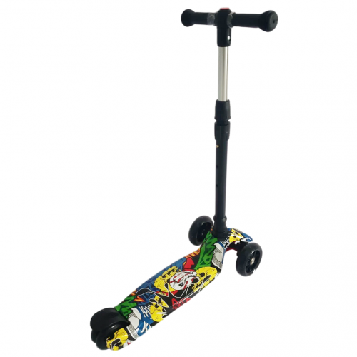 LIBERTA Тротинет за деца - GRAFITI L yellow