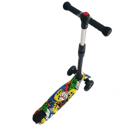 LIBERTA Тротинет за деца - GRAFITI L yellow
