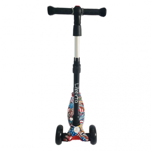 LIBERTA Тротинет за деца - GRAFITI L blue