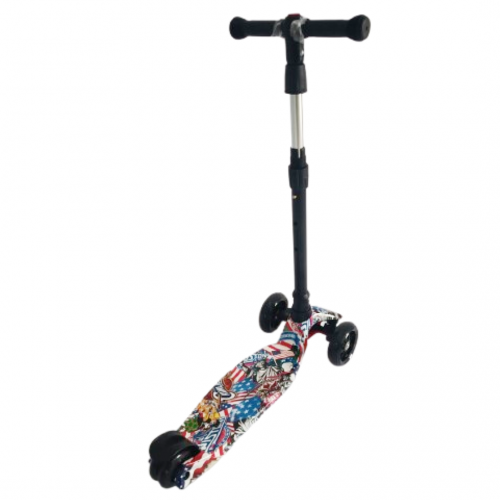 LIBERTA Тротинет за деца - GRAFITI L blue