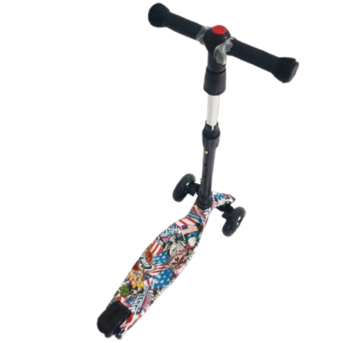 LIBERTA Тротинет за деца - GRAFITI L blue